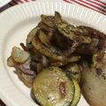 mami_mu's cooksnap of when they made ズッキーニ＆じゃがいものバルサミコ炒め.