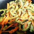 ガンモちゃん♀'s cooksnap of when they made ゴーヤとツナのカレー炒め.