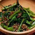 おいちゃんこっぺ's cooksnap of when they made 空芯菜と豚バラのオイスター炒め.
