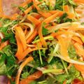 aFalcons's cooksnap of when they made やみつき！人参とセロリのエスニックサラダ.