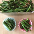 jonny's cooksnap of when they made いんげんのごま和え～弁当用冷凍～.