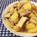 美食ドリ's cooksnap of when they made 時短簡単♪鶏ももとじゃがいものほっこり煮.