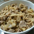 優菜パパ's cooksnap of when they made 豚肉とキノコのオイスター炒め.