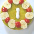 bene＊bene's cooksnap of when they made 犬用お誕生日ケーキ.