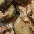 ふわわらら's cooksnap of when they made ゴーヤーと豚肉の煮付け.