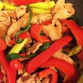 mocaらぶ's cooksnap of when they made 豚肉とアスパラの彩りオイバター炒め.