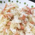 クック4RP92R☆'s cooksnap of when they made ピラフ風ベーコンライス.
