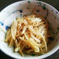 heme☆'s cooksnap of when they made レンジで簡単✩モヤシのナムル.