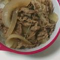 2525招き猫's cooksnap of when they made 肉マニア考案の牛丼！肉をがっつきまくれ！.