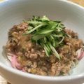 ymnmy's cooksnap of when they made そうめんで辛くないジャージャー麺風.
