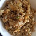 yykakko's cooksnap of when they made 我が家のシンプル納豆炒飯！.
