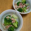 めけめけあろは's cooksnap of when they made ブロッコリーのにんにくツナマヨ和え☆.