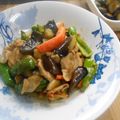 しのばぁたん's cooksnap of when they made なすと豚肉☆夏野菜☆スタミナ炒め.