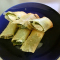 まゆたまねこ's cooksnap of when they made 簡単！ささみと大葉とチーズの春巻き.