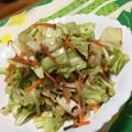おはなすき's cooksnap of when they made 春キャベツと新玉のもみもみサラダ♪.
