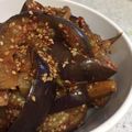 ＋かなお＋'s cooksnap of when they made 本格韓国ナムル：なすナムル.
