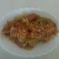 認知症介護's cooksnap of when they made たっぷり玉ねぎとウインナーのめんつゆ炒め.