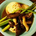 yam5656's cooksnap of when they made 霜降りひらたけと大根のステーキ.