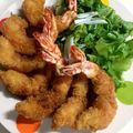 アベミニ☆'s cooksnap of when they made お店のようなまっすぐ海老フライ♪.