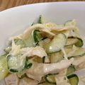 kinako10's cooksnap of when they made レンジだけで簡単ささみのカレー和え.