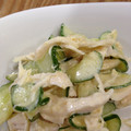 kinako10's cooksnap of when they made レンジだけで簡単ささみのカレー和え.