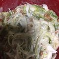 ネコのみさき's cooksnap of when they made 納豆とオクラの♪変わり胡麻和え☆酒のあて.