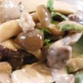 m_miho's cooksnap of when they made きのこのクリームチーズ和え.