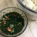 びもぴー's cooksnap of when they made モロヘイヤとトマトのそうめん.