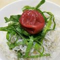 おむすびころりん☆'s cooksnap of when they made 白だし梅ジャコ茶漬け.