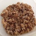 ぎゅ～！'s cooksnap of when they made 簡単♡焼肉のタレが決め手の納豆チャーハン.