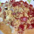 iwako0219's cooksnap of when they made ♦簡単！美味すぎる！トマト卵炒め♦.