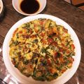 ちむたこりん's cooksnap of when they made 簡単！カリカリ！天ぷら粉でチヂミ！！.