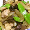 Rick_t's cooksnap of when they made 鶏肉とキクラゲ、舞茸の炒め煮.