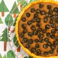 まりしぇしょ's cooksnap of when they made ブルーベリー＆チョコのタルト.