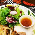 mnachu's cooksnap of when they made 手作りドレッシングサラダ.