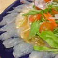 yappyパクパク's cooksnap of when they made スズキ（白身魚）のカルパッチョ.