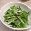 ふぁーむちゃん's cooksnap of when they made 水菜のサラダ韓国風！？.