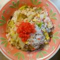 umapan's cooksnap of when they made 絶品☆紅しょうが炒飯.