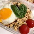 A子３'s cooksnap of when they made ガパオ風ライス.