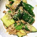 笹たん子's cooksnap of when they made くたびれキュウリのオイスター炒め.