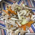 クックGQWFSW☆'s cooksnap of when they made 調味料2つ！肉野菜炒め.