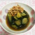 おまめちゃん♥️'s cooksnap of when they made なすと干し海老の煮物.
