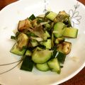 二角形's cooksnap of when they made 手作り♡簡単浅漬け♡キュウリ茄子ミョウガ.