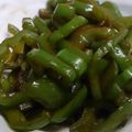 sonomay's cooksnap of when they made ピーマンの炒め煮.