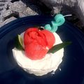 しろしろ1111's cooksnap of when they made 超簡単☆犬用ケーキ☆.