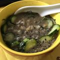 gudemi's cooksnap of when they made 宮崎の郷土料理☆アジの干物で冷や汁！.