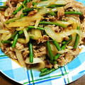 gizumolove's cooksnap of when they made 豚肉とニンニクの芽の中華炒め.
