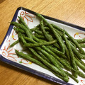 ☆こまっと☆'s cooksnap of when they made 簡単！いんげんの素揚げ.