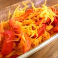 ラブパレード70's cooksnap of when they made さっぱり★焼きパプリカ&人参のマリネ.