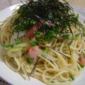 きゃんぴぃ's cooksnap of when they made お家のたらこ♡♥スパゲティ.